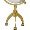 imageDeco 79 Aluminum Metal Globe with Marble Base 6quot x 6quot x 11quot GoldGold