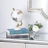 imageDeco 79 Aluminum Metal Globe with Marble Base 6quot x 6quot x 11quot GoldGold