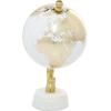 imageDeco 79 Aluminum Metal Globe with Marble Base 6quot x 6quot x 11quot GoldGold