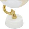 imageDeco 79 Aluminum Metal Globe with Marble Base 6quot x 6quot x 11quot GoldGold