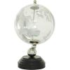 imageDeco 79 Aluminum Metal Globe with Marble Base 6quot x 6quot x 11quot GoldSilver