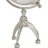 imageDeco 79 Aluminum Metal Globe with Marble Base 6quot x 6quot x 11quot GoldSilver