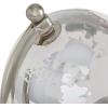 imageDeco 79 Aluminum Metal Globe with Marble Base 6quot x 6quot x 11quot GoldSilver
