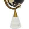 imageDeco 79 Ceramic Globe with Marble Base 5quot x 5quot x 11quot Gold