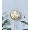 imageDeco 79 Metal Butterfly Windchime with Beads and Cone Bells 15quot x 1quot x 36quot Brass15W  17H