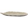 imageDeco 79 Polystone Bird Feather Decorative Bowl 26quot x 9quot x 2quot Silver