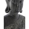 imageDeco 79 Polystone Buddha Decorative Sculpture Meditating Home Decor Statue with Engraved Carvings and Relief Detailing Accent Figurine 9quot x 6quot x 17quot Brown9 x 6 x 17