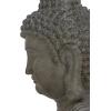 imageDeco 79 Polystone Buddha Decorative Sculpture Meditating Home Decor Statue with Engraved Carvings and Relief Detailing Accent Figurine 9quot x 6quot x 17quot Brown24 x 20 x 42