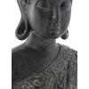 imageDeco 79 Polystone Buddha Decorative Sculpture Meditating Home Decor Statue with Engraved Carvings and Relief Detailing Accent Figurine 9quot x 6quot x 17quot Brown9 x 6 x 17