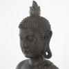 imageDeco 79 Polystone Buddha Decorative Sculpture Meditating Home Decor Statue with Engraved Carvings and Relief Detailing Accent Figurine 9quot x 6quot x 17quot BrownCONVENIENTLY SIZED