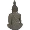 imageDeco 79 Polystone Buddha Decorative Sculpture Meditating Home Decor Statue with Engraved Carvings and Relief Detailing Accent Figurine 9quot x 6quot x 17quot Brown24 x 20 x 42