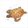 imageDeco 79 Polystone Turtle Decorative Sculpture Home Decor Statue Accent Figurine 11quot x 9quot x 3quot Brown
