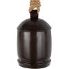imageDeco 79 Rustic Metal Cowbell Decorative Bells 5quot 4quot 3quotH SilverBlack