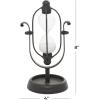 imageDeco 79 Traditional Metal Solid Timer 4quot x 4quot x 8quot BlackBlack