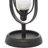 imageDeco 79 Traditional Metal Solid Timer 4quot x 4quot x 8quot BlackBlack