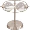 imageDeco 79 Traditional Metal Solid Timer 4quot x 4quot x 8quot BlackSilver
