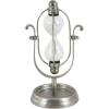 imageDeco 79 Traditional Metal Solid Timer 4quot x 4quot x 8quot BlackSilver
