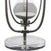 imageDeco 79 Traditional Metal Solid Timer 4quot x 4quot x 8quot BlackSilver