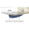 imageDeco 79 Wood Sail Boat Handmade Decorative Sculpture Home Decor Statues set of 2 Accent Figurines 17quot x 3quot x 25quot White22H  13W