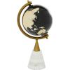 imageDeco 79 Ceramic Globe with Marble Base 5quot x 5quot x 11quot Gold