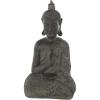 imageDeco 79 Polystone Buddha Decorative Sculpture Meditating Home Decor Statue with Engraved Carvings and Relief Detailing Accent Figurine 9quot x 6quot x 17quot BrownCONVENIENTLY SIZED