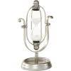 imageDeco 79 Traditional Metal Solid Timer 4quot x 4quot x 8quot BlackSilver