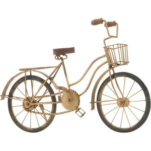 imageDeco 79 Metal Bike Decorative Sculpture Home Decor Statue Accent Figurine 19quot x 5quot x 12quot Brown