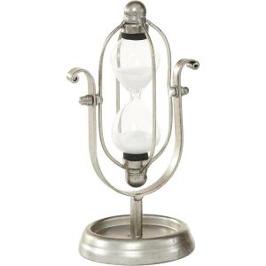 imageDeco 79 Traditional Metal Solid Timer 4quot x 4quot x 8quot BlackSilver