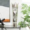imageDeco 79 Aluminum Metal Decorative Vase Drip Centerpiece Vase with Melting Designed Body Vase for Home Decoration 10quot x 9quot x 31quot SilverSilver