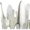 imageDeco 79 Aluminum Metal Decorative Vase Drip Centerpiece Vase with Melting Designed Body Vase for Home Decoration 10quot x 9quot x 31quot SilverSilver