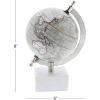 imageDeco 79 Marble Globe with Marble Base 6quot x 5quot x 9quot WhiteWhite