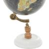 imageDeco 79 Paper Globe with Marble Base 7quot x 7quot x 11quot WhiteBlack