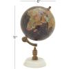 imageDeco 79 Paper Globe with Marble Base 7quot x 7quot x 11quot WhiteBlack