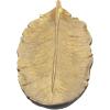 imageDeco 79 Polystone Bird Decorative Decorative Bowl Feather Decorative Container Decorative Keepsake Box 26quot x 9quot x 2quot Gold