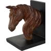 imageDeco 79 Polystone Cat Decorative Bookends Reading Non Skid Bookends Set of 2 Office Bookends7quotH 6quotW BlackCopper