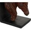 imageDeco 79 Polystone Cat Decorative Bookends Reading Non Skid Bookends Set of 2 Office Bookends7quotH 6quotW BlackCopper
