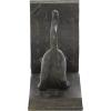 imageDeco 79 Polystone Cat Decorative Bookends Reading Non Skid Bookends Set of 2 Office Bookends7quotH 6quotW BlackMulticolored