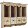 imageDeco 79 Wall Shelf 7quot L x 19quot W x 23quot H Brown