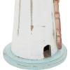 imageDeco 79 Wood Light House Decorative Sculpture Home Decor Statue Accent Figurine 6quot x 6quot x 15quot White