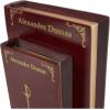 imageDeco 79 Wooden Decorative Box Faux Storage Book Book Shaped Boxes with Faux Leather Detailing Set of 3 Decorative Keepsake Boxes 14quot 11quot 9quotH BrownRed