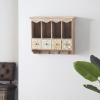 imageDeco 79 Wall Shelf 7quot L x 19quot W x 23quot H Brown