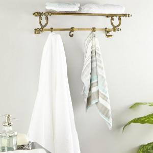 imageDeco 79 Wall Shelf 42quot L x 18quot W x 12quot H Brown