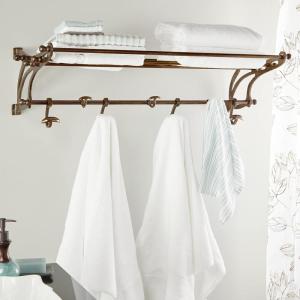 imageDeco 79 Wall Shelf 43quot L x 18quot W x 11quot H Brown