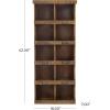 imageDeco 79 45887 Wall Shelf Brown18quotL x 7quotW x 42quotH