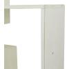 imageDeco 79 Contemporary Fir Wood Shelf Wall Storage Shelves for Bedroom Living Room Bathroom Kitchen Office and More 12quot L x 22quot W x 34quot H White