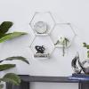 imageDeco 79 Contemporary Marble Wall Shelf LARGE SIZE SilverSilver