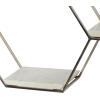 imageDeco 79 Contemporary Marble Wall Shelf LARGE SIZE SilverSilver