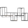 imageDeco 79 Metal 3 Shelves Wall Shelf 37quot x 6quot x 26quot GoldBlack