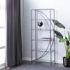 imageDeco 79 Metal 6 Shelves Shelving Unit 28quot x 14quot x 70quot BlackBlack