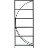 imageDeco 79 Metal 6 Shelves Shelving Unit 28quot x 14quot x 70quot BlackBlack